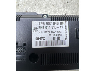Блок управления климат-контролем 7P6907040BR, 5HB01131511   Volkswagen Touareg II
