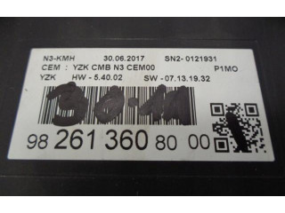 Přístrojová deska  Opel Crossland X 2021 9826136080  