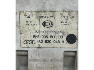 Блок управления климат-контролем 4A0820043H, 5HB00650003   Audi A6 S6 C4 4A