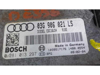 Блок управления двигателя 03G997056PX, 03G906021LS   Audi A3 S3 8P