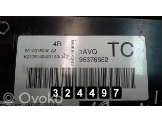 Блок управления двигателя 96376652   Chevrolet Kalos