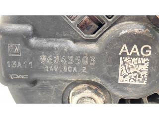 Генератор 96843503, 13A11   Chevrolet Spark 1.0     