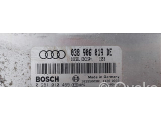 Блок управления двигателя 038906019DE, 1039S00381   Audi A3 S3 8L