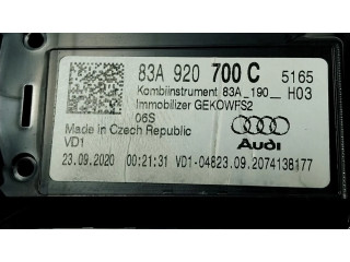 Панель приборов 83A920700C, 83A920700   Audi Q3 F3       