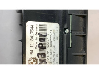 Блок управления климат-контролем 3417544, 00877709   BMW X3 E83