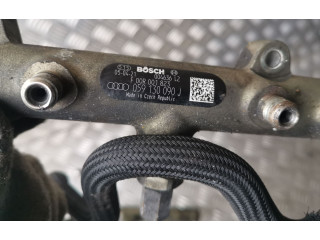Топливная рампа 059130089D, 059130090J   Audi A6 S6 C6 4F  