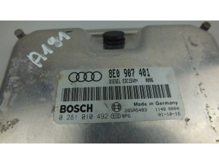 Блок управления двигателя 8E0907401, 28SA5483   Audi A6 S6 C7 4G