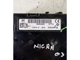 Модуль управления BSM 216693907, 284B2AX600   Nissan Micra    