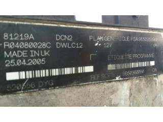 Блок управления двигателя 9650359580   Fiat Scudo