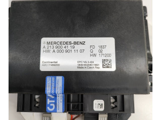 Блок управления коробкой передач A2139004119, A0009011107   Mercedes-Benz C W205
