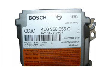Блок подушек безопасности 0285001705, 4E0959655G   Audi A8 S8 D3 4E