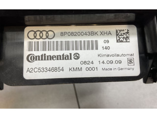 Блок управления кондиционера воздуха / климата/ печки (в салоне) 8P0820043BK   Audi A3 S3 8P