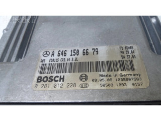 Řídící jednotka A6461506679, 0281012228   Mercedes-Benz C W203 2005