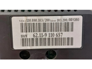 Přístrojová deska  BMW 7 E65 E66 2006 62119110657  