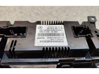 Блок управления климат-контролем A2129004525   Mercedes-Benz E A207