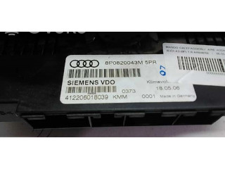 Модуль блока управления кондиционером 8P0820043M   Audi A3 S3 8P