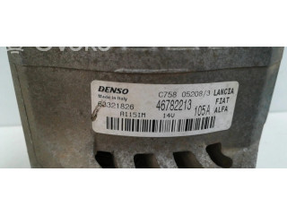 Генератор 46782213, ALTERNADOR   Fiat Doblo 1.9     