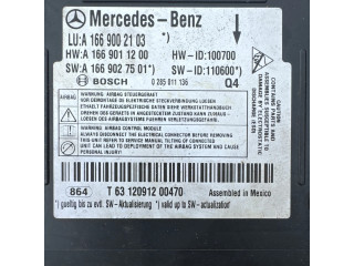 Блок подушек безопасности A1669002103, A1669011200   Mercedes-Benz ML W166