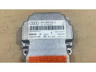 Блок подушек безопасности 8P0959655C, 0285001666   Audi A3 S3 8P