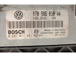 Řídící jednotka 070906016AA, 0281011481   Volkswagen Touareg I 2004