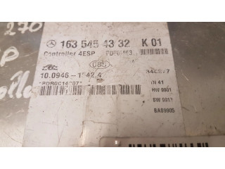 Řídící jednotka 1635454332, 10094615424   Mercedes-Benz ML W163 2002