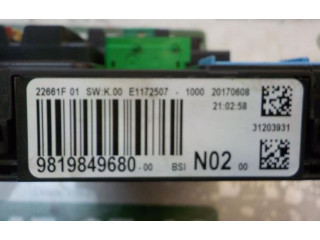 Модуль управления BSM 1612139080, 9819849680   Citroen C4 Cactus    