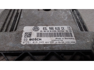 Řídící jednotka 03L906018CK, 0281016849   Skoda Superb B6 (3T) 2011