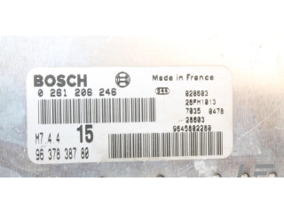 Блок управления двигателя 0261206246   Citroen Saxo