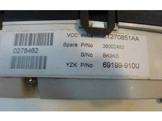 Přístrojová deska  Volvo XC70 2009 69199-91OU  