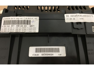 Přístrojová deska  Mercedes-Benz C W204 2008 A2045406148, A2C53245324  