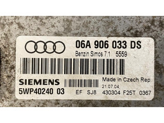 Блок управления двигателя 06A906033DS, 5WP4024003   Audi A3 S3 8P