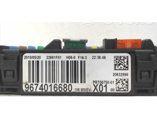   Pojistková skříňka 9674016680   Peugeot 207 2010