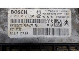 Блок управления двигателя 0281012620, 9661813780   Citroen Berlingo