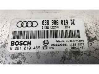 Блок управления двигателя 038906019DE, 0281010469   Audi A3 S3 8L