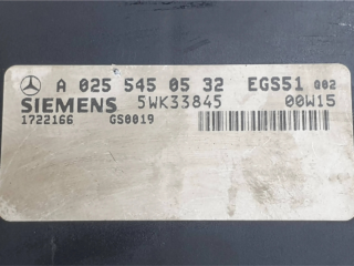 Блок управления коробкой передач A0255450532, 5WK33845   Mercedes-Benz C W203