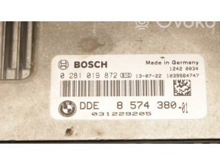 Řídící jednotka 8574380, 0281019872   BMW 5 F10 F11 2013
