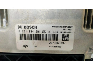 Řídící jednotka 0281034291, 237106319R   Renault Clio IV 2012