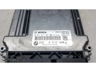 Řídící jednotka 0281017551, DDE8512499   BMW 1 E82 E88 2010