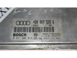 Блок управления двигателя 4D0907558G, 0261206018   Audi A8 S8 D2 4D