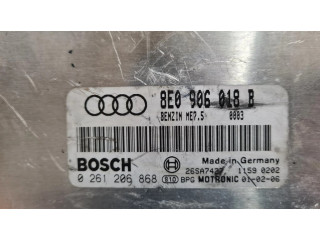 Блок управления двигателя 0261206868, 8E0906018B   Audi A4 S4 B6 8E 8H