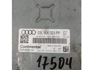 Блок управления двигателя 03L906023PP, 5WP42950AA   Audi A3 S3 8P