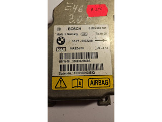 Блок подушек безопасности 6933238, 0285001681   BMW 3 E46