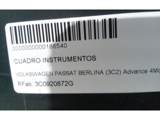 Přístrojová deska  Volkswagen PASSAT  3C0920872G  