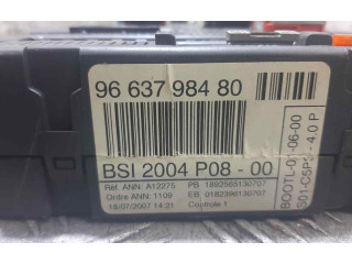   Pojistková skříňka 9663798480   Peugeot 207 2007