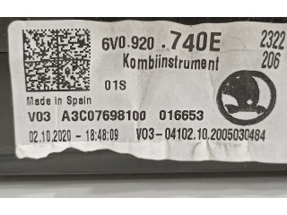 Přístrojová deska  Skoda Fabia Mk3 (NJ) 2020 6V0920740E  