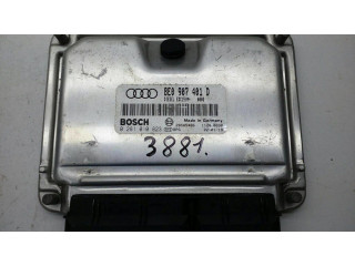 Блок управления двигателя 8E0907401D, 0281010823   Audi A4 S4 B6 8E 8H