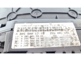 Přístrojová deska  Mercedes-Benz C W205 2016 A2059001718, A2059019308  