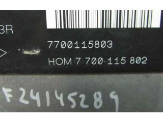 Řídící jednotka 7700115802   Renault Kangoo I 