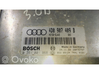 Блок управления двигателя 4D0907409B, 0281001868   Audi A8 S8 D2 4D