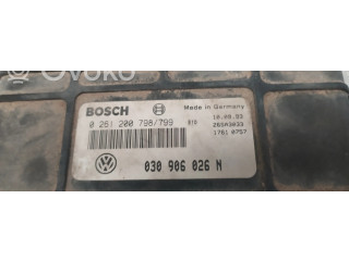 Блок управления двигателя 030906026N, 0261200798   Volkswagen Derby I